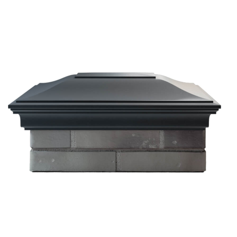 Колпак Zking Монблан Серый на столб 2х1.5 кирпича (515х385мм) в Ялте фото