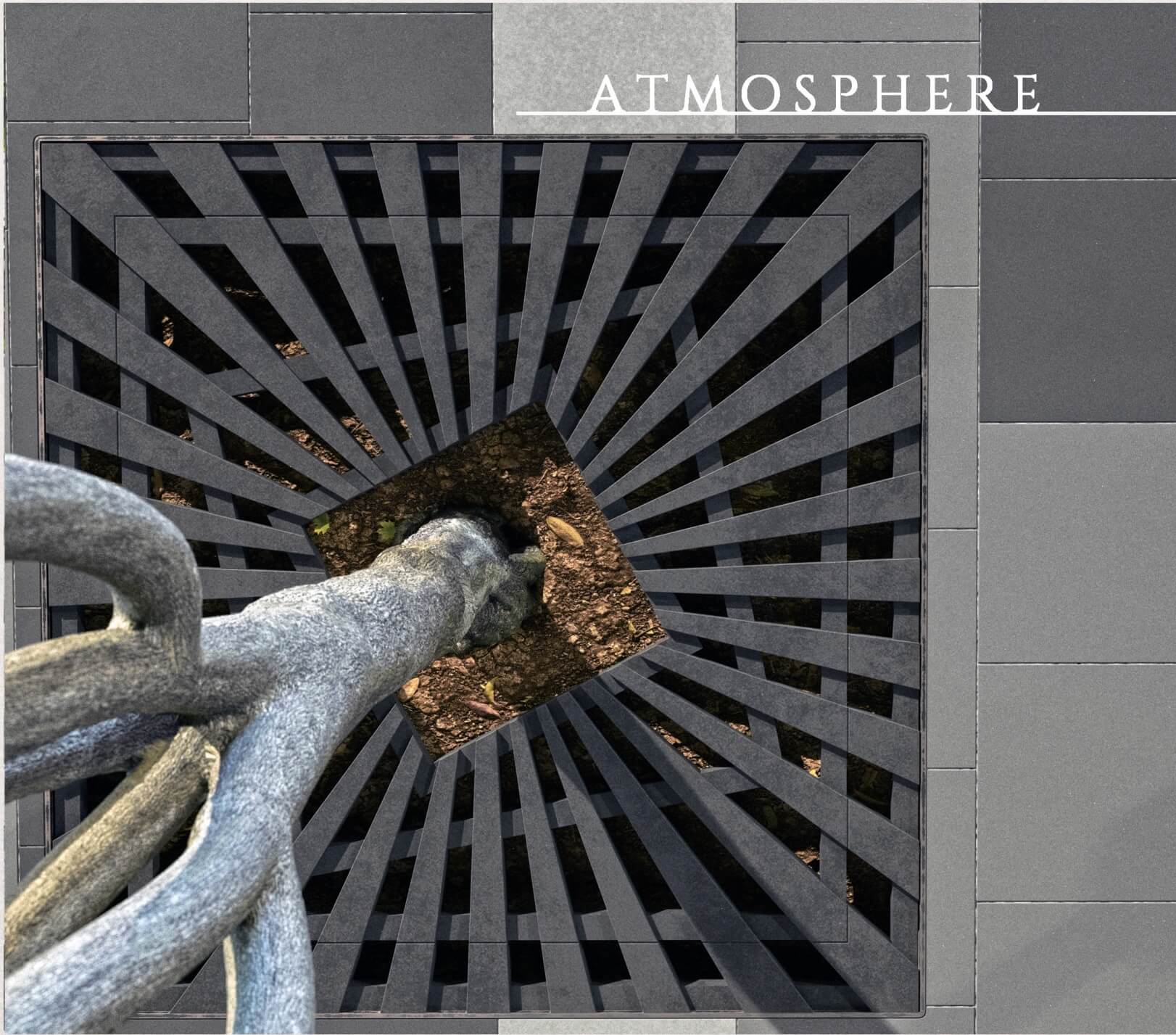 Приствольная решетка для дерева ZKING ATMOSPHERE 1.2х1.2м Черная в Ялте фото