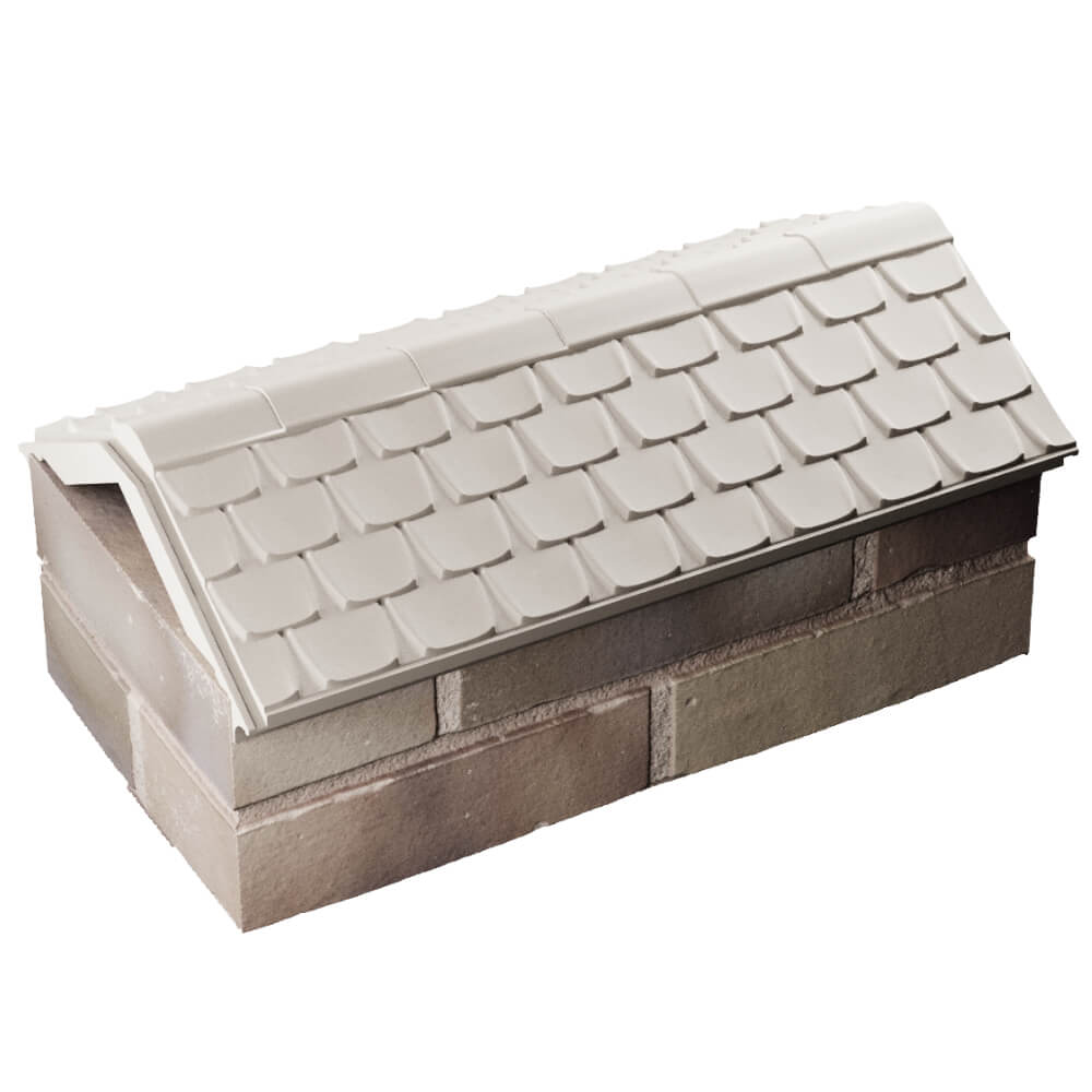 Парапет Zking Эльбрус Бежевый с посадкой на 1 кирпич (255мм) в Ялте фото