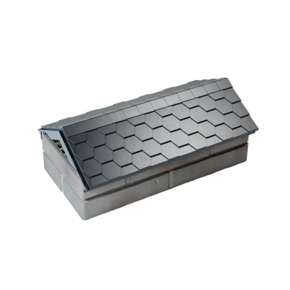 Парапет Zking Эверест Серый с посадкой на 1 кирпич (200/225/255мм) в Ялте фото