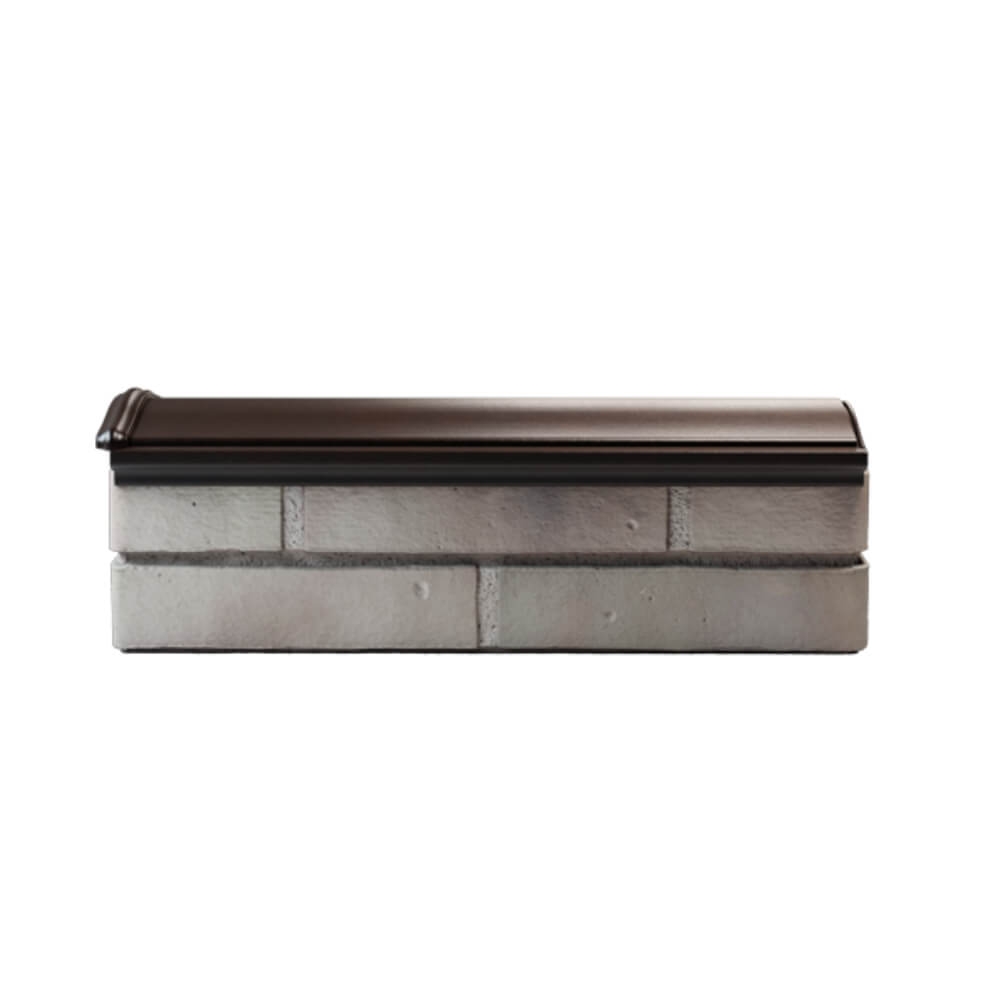 Парапет Zking Монблан Коричневый посадка на 0.5 кирпича (130мм) в Ялте фото