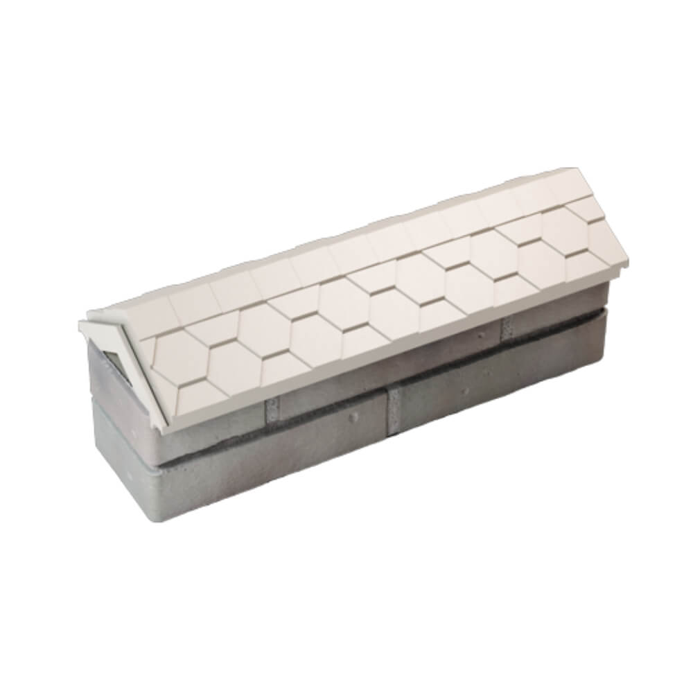 Парапет Zking Эверест Бежевый с посадкой на 0.5 кирпича (130мм) в Ялте фото