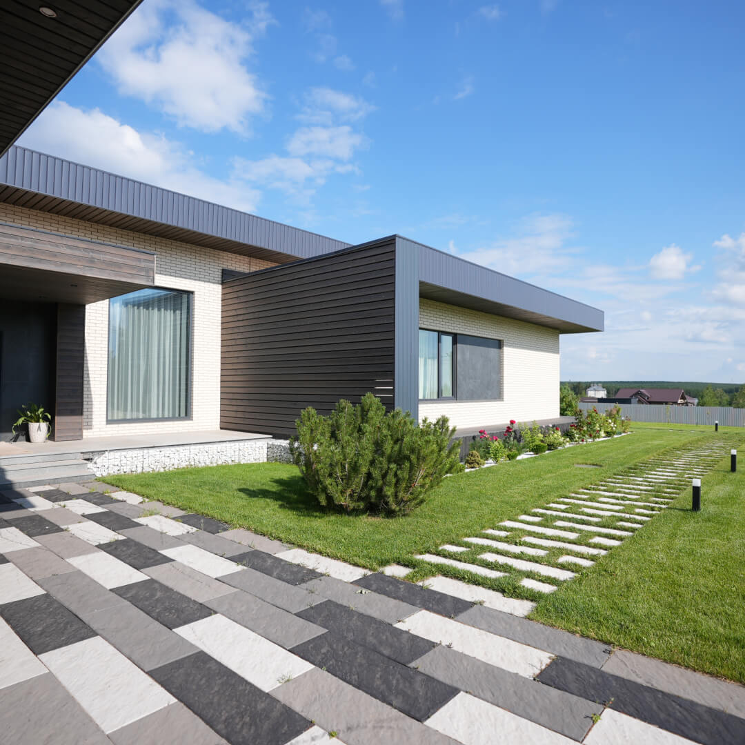 Шаговая плита STONE Графитовый Серый 990х330х55мм в Ялте фото