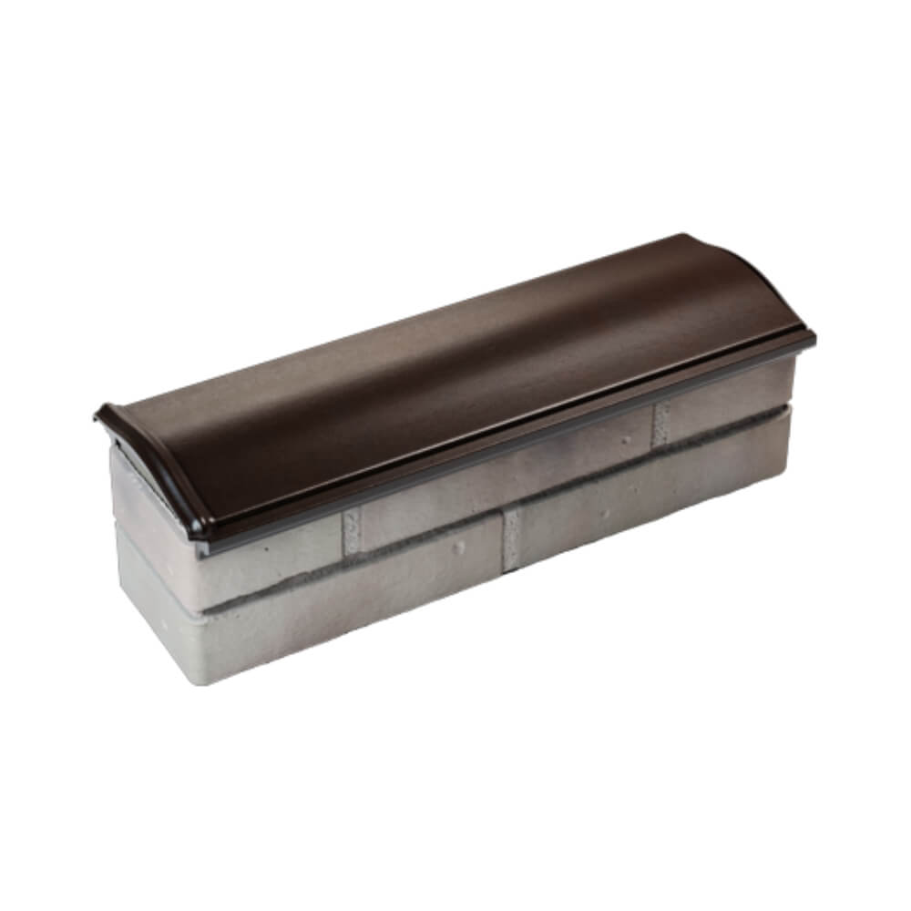 Парапет Zking Монблан Коричневый посадка на 0.5 кирпича (130мм) в Ялте фото