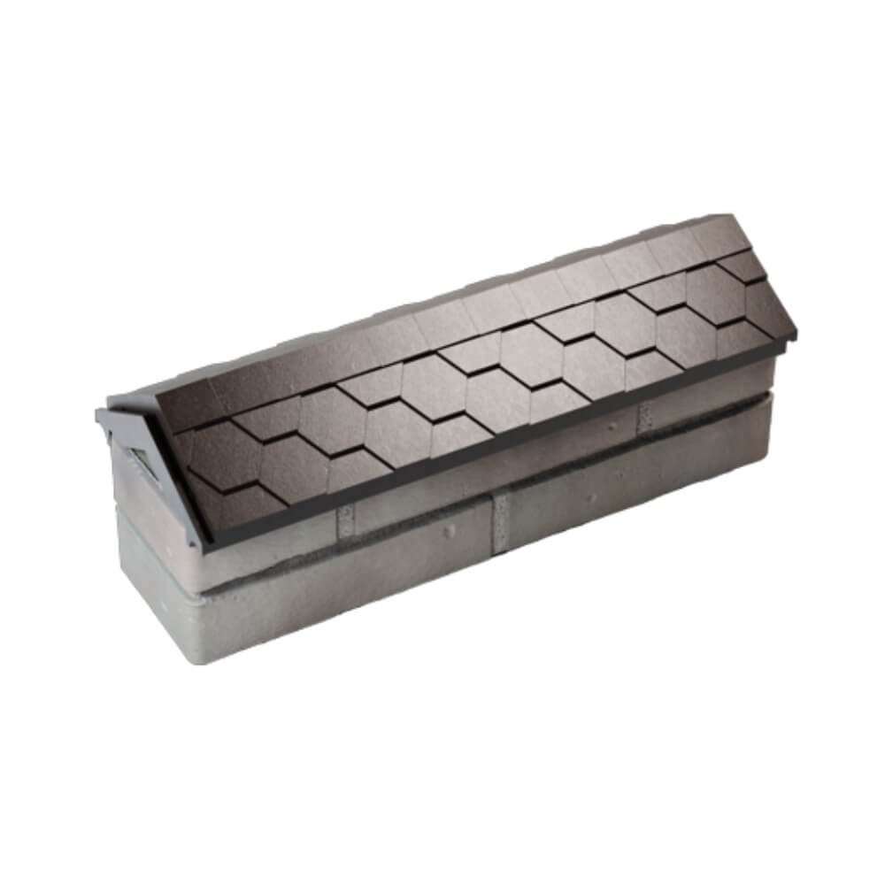 Парапет Zking Эверест Коричневый с посадкой на 0.5 кирпича (130мм) в Ялте фото