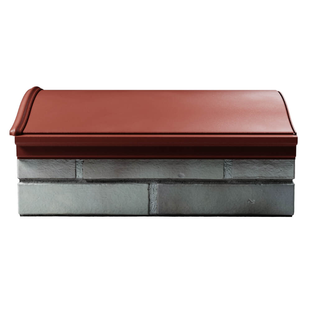 Парапет Zking Монблан Красный посадка на 1.5 кирпича (355/385мм) в Ялте фото