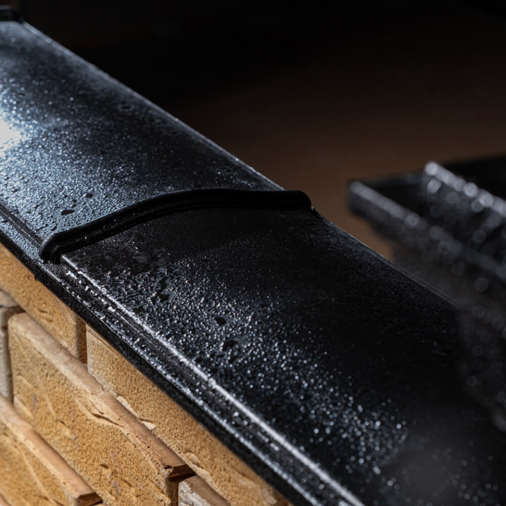 Парапет Zking Монблан Черный посадка на 0.5 кирпича (130мм) в Ялте фото