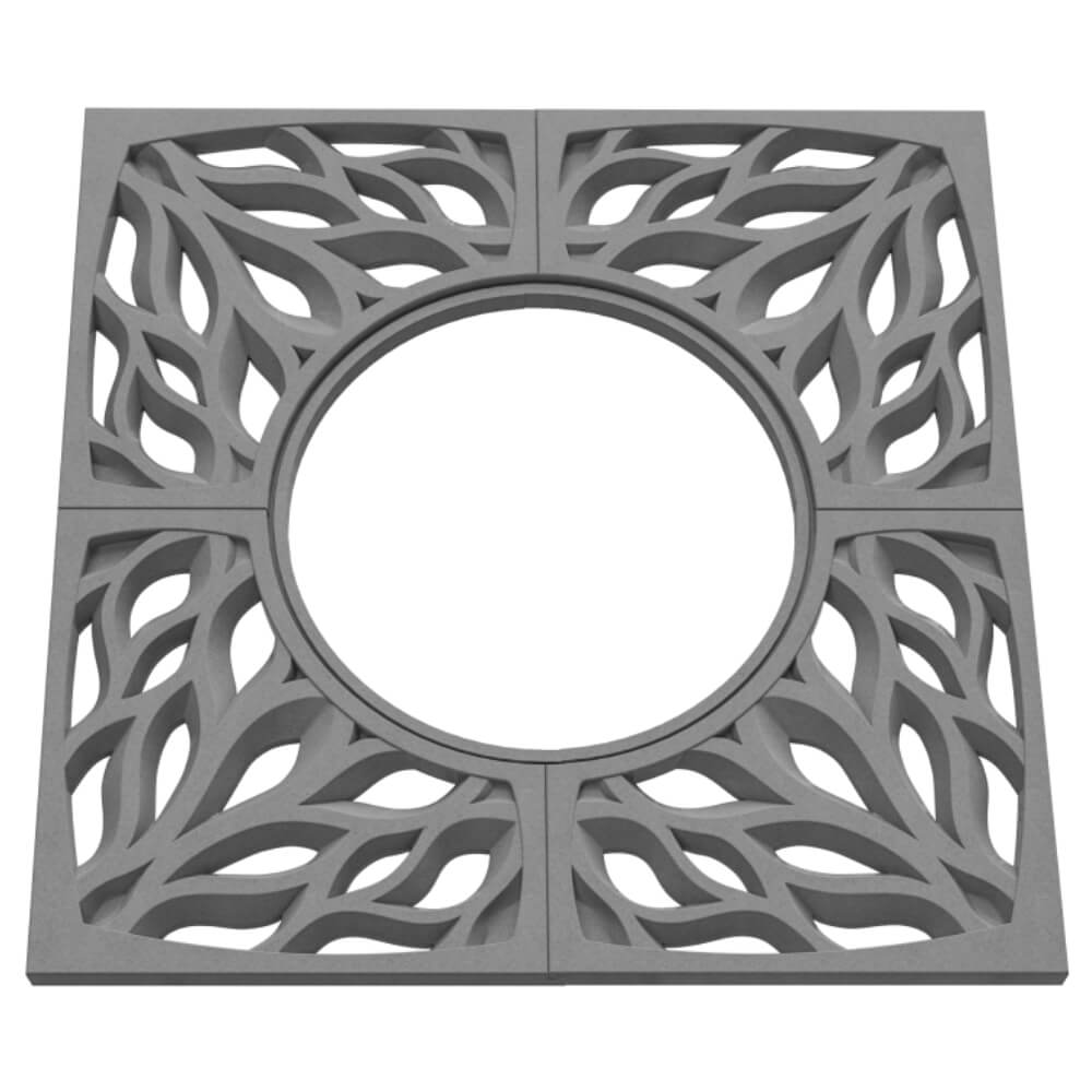 Приствольная решетка для дерева ZKING CRUST 1.2х1.2м Серая в Ялте фото