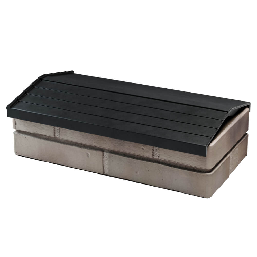 Парапет Zking Бона ХайТек Черный с посадкой на 1 кирпич (200/225/255мм) в Ялте фото