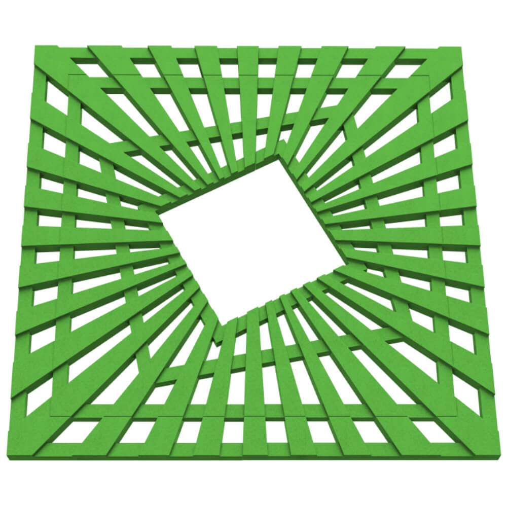 Приствольная решетка для дерева ZKING ATMOSPHERE 1.2х1.2м Зеленая в Ялте фото