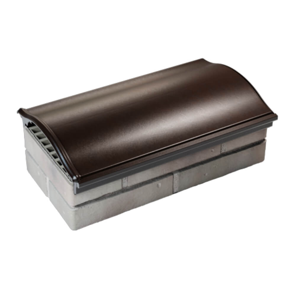 Парапет Zking Монблан Коричневый посадка на 1 кирпич (200/225/255мм) в Ялте фото