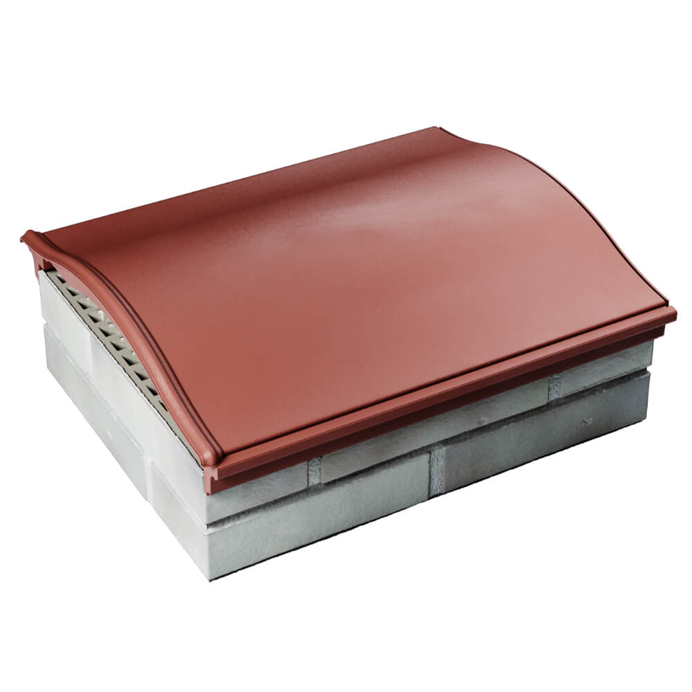 Парапет Zking Монблан Красный посадка на 1.5 кирпича (355/385мм) в Ялте фото