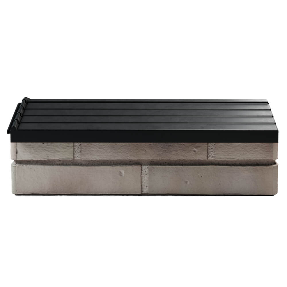 Парапет Zking Бона ХайТек Черный с посадкой на 1 кирпич (200/225/255мм) в Ялте фото