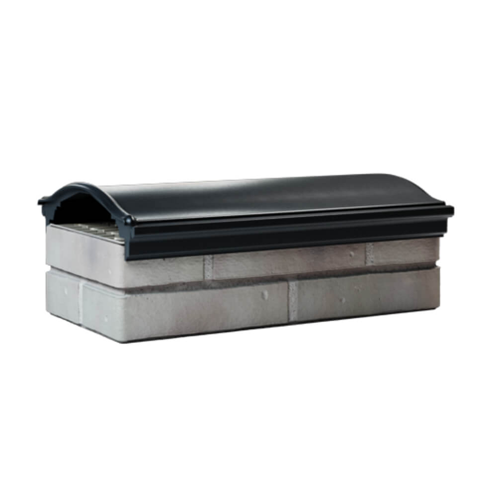 Парапет Zking Монблан Черный посадка на 1 кирпич (200/225/255мм) Ялта фото