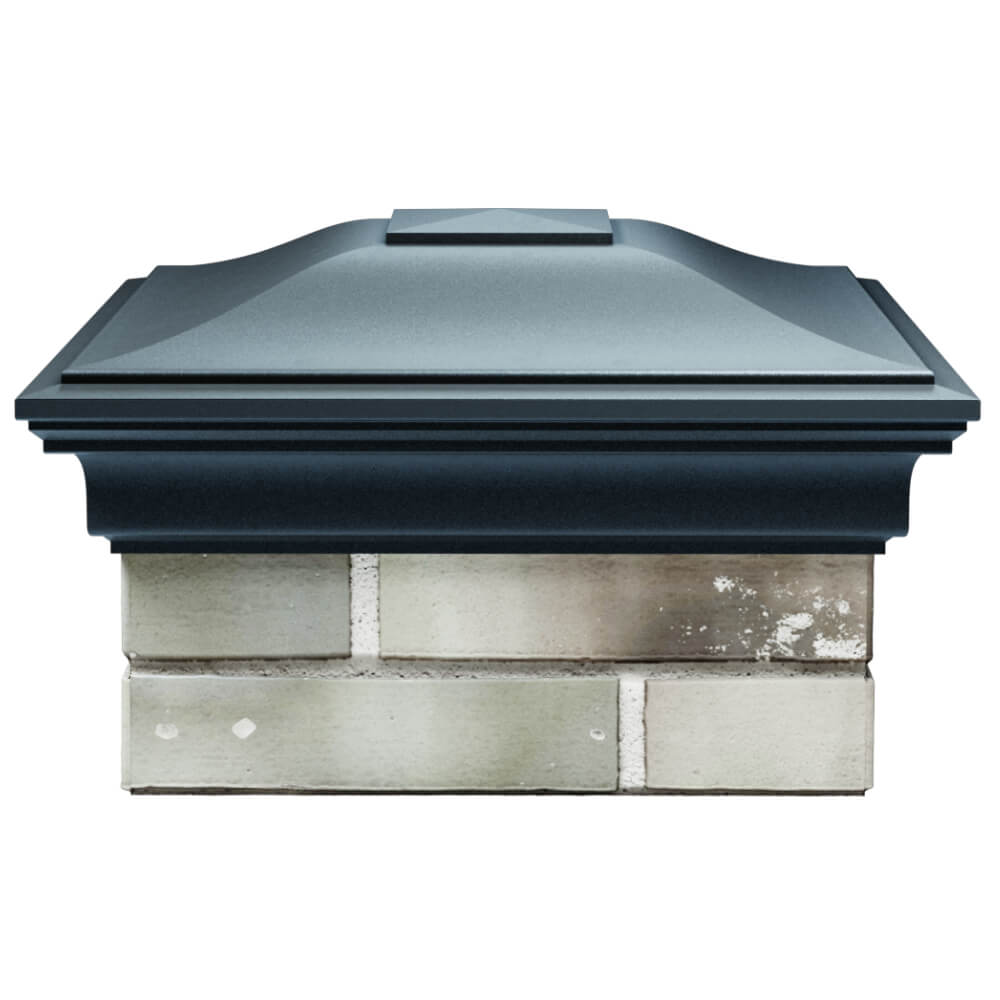 Колпак Zking Монблан Серый на столб 1.5х1.5 кирпича (385х385мм) Ялта фото