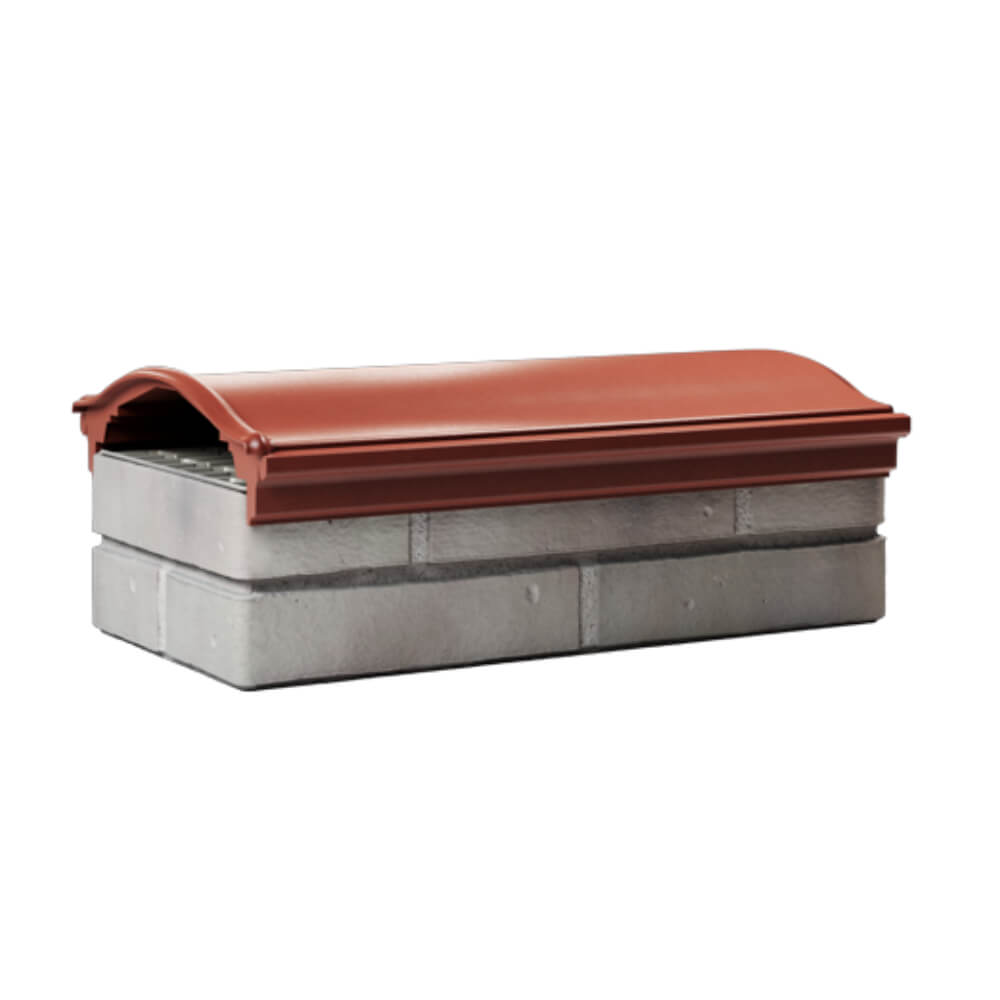 Парапет Zking Монблан Красный посадка на 1 кирпич (200/225/255мм) Ялта фото