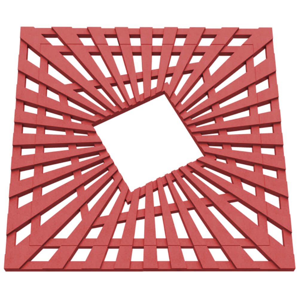 Приствольная решетка для дерева ZKING ATMOSPHERE 1.2х1.2м Красная в Ялте фото