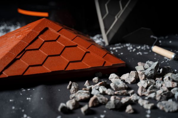 Колпак Zking Эверест Красный на столб 1.5х1.5 кирпича (390х390мм) в Ялте фото