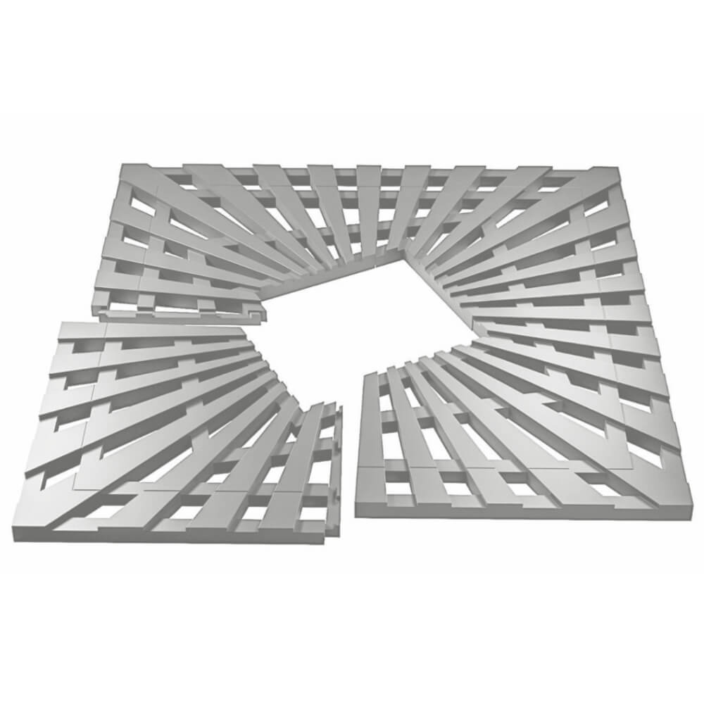 Приствольная решетка для дерева ZKING ATMOSPHERE 1.2х1.2м Бежевая в Ялте фото