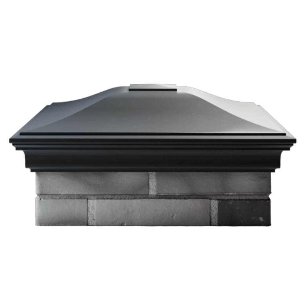 Колпак Zking Монблан Серый на столб 2х2 кирпича (515х515мм) в Ялте фото