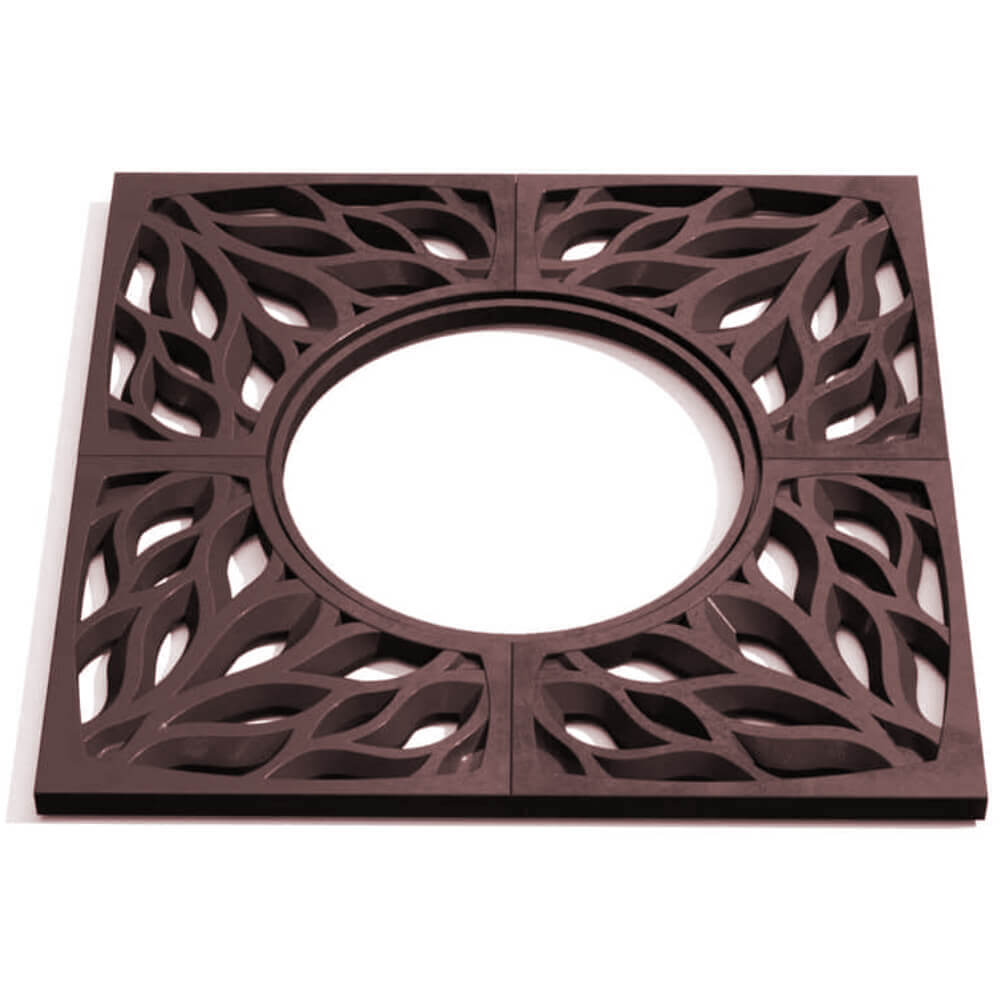 Приствольная решетка для дерева ZKING CRUST 1.2х1.2м Коричневая Ялта фото