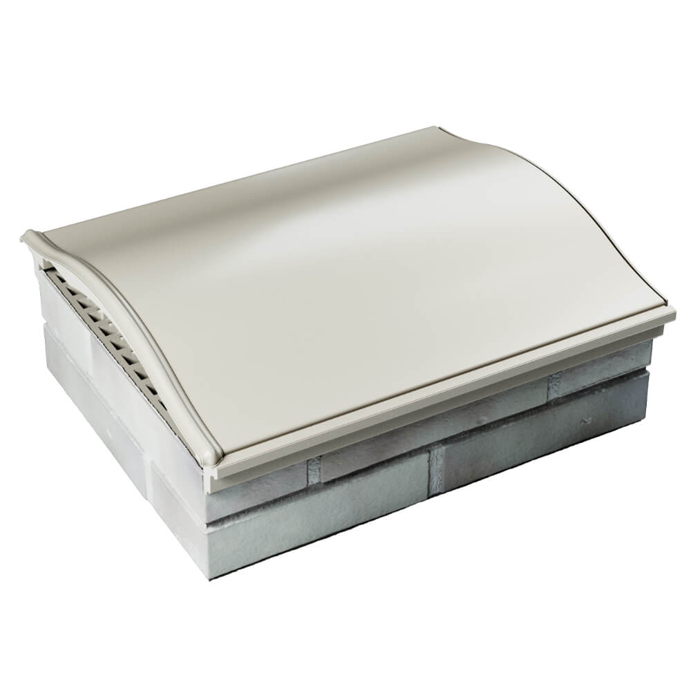 Парапет Zking Монблан Бежевый посадка на 1.5 кирпича (355/385мм) в Ялте фото