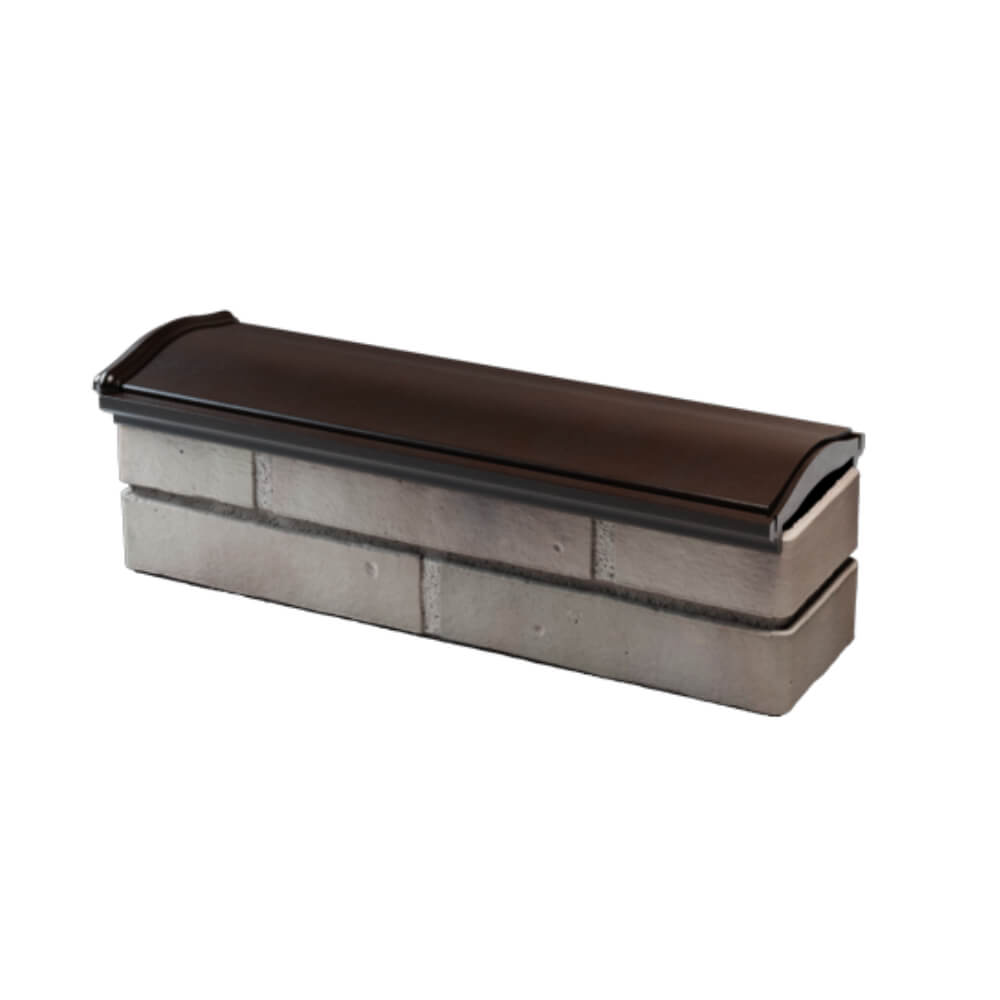 Парапет Zking Монблан Коричневый посадка на 0.5 кирпича (130мм) в Ялте фото