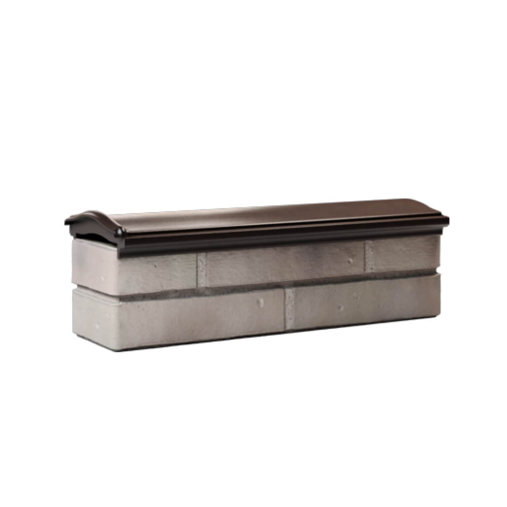 Парапет Zking Монблан Коричневый посадка на 0.5 кирпича (130мм) Ялта фото