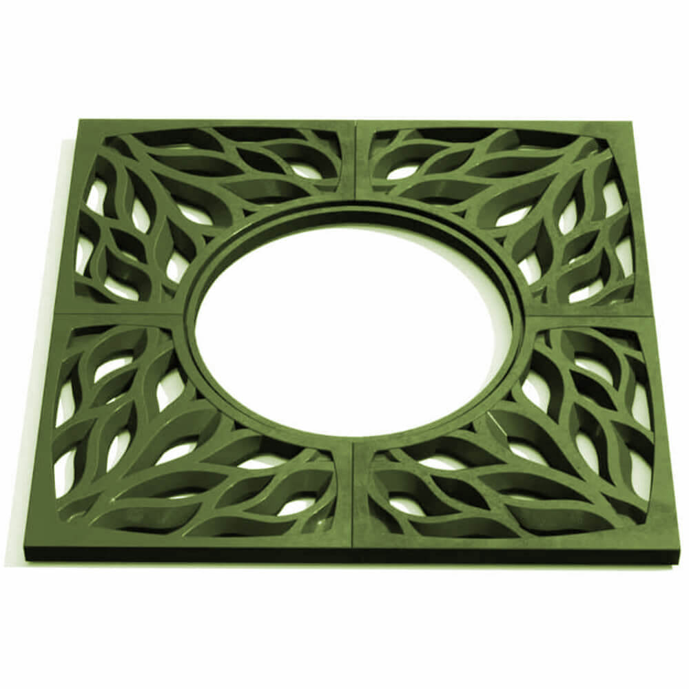 Приствольная решетка для дерева ZKING CRUST 1.2х1.2м Зеленая Ялта фото