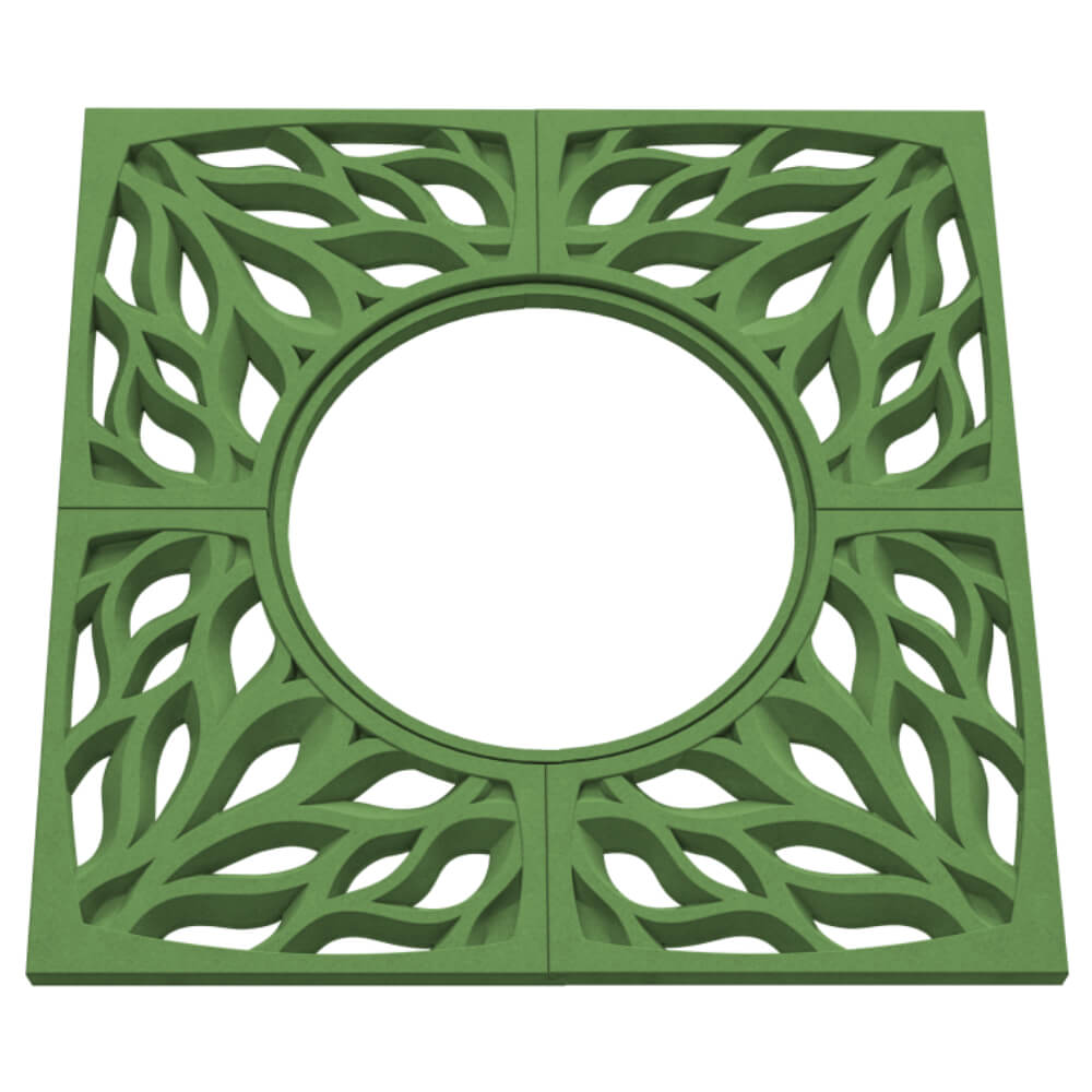 Приствольная решетка для дерева ZKING CRUST 1.2х1.2м Зеленая в Ялте фото