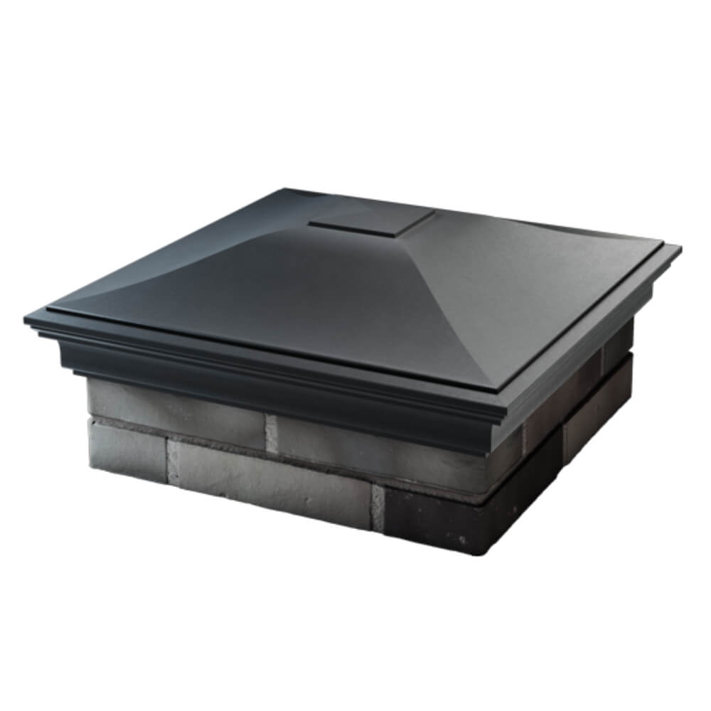 Колпак Zking Монблан Серый на столб 2х2 кирпича (515х515мм) в Ялте фото