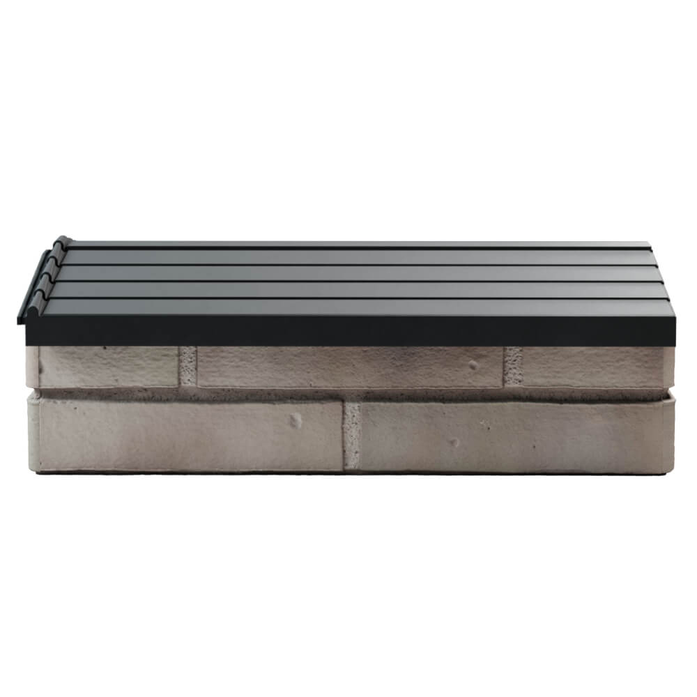 Парапет Zking Бона ХайТек Серый с посадкой на 1 кирпич (200/225/255мм) в Ялте фото