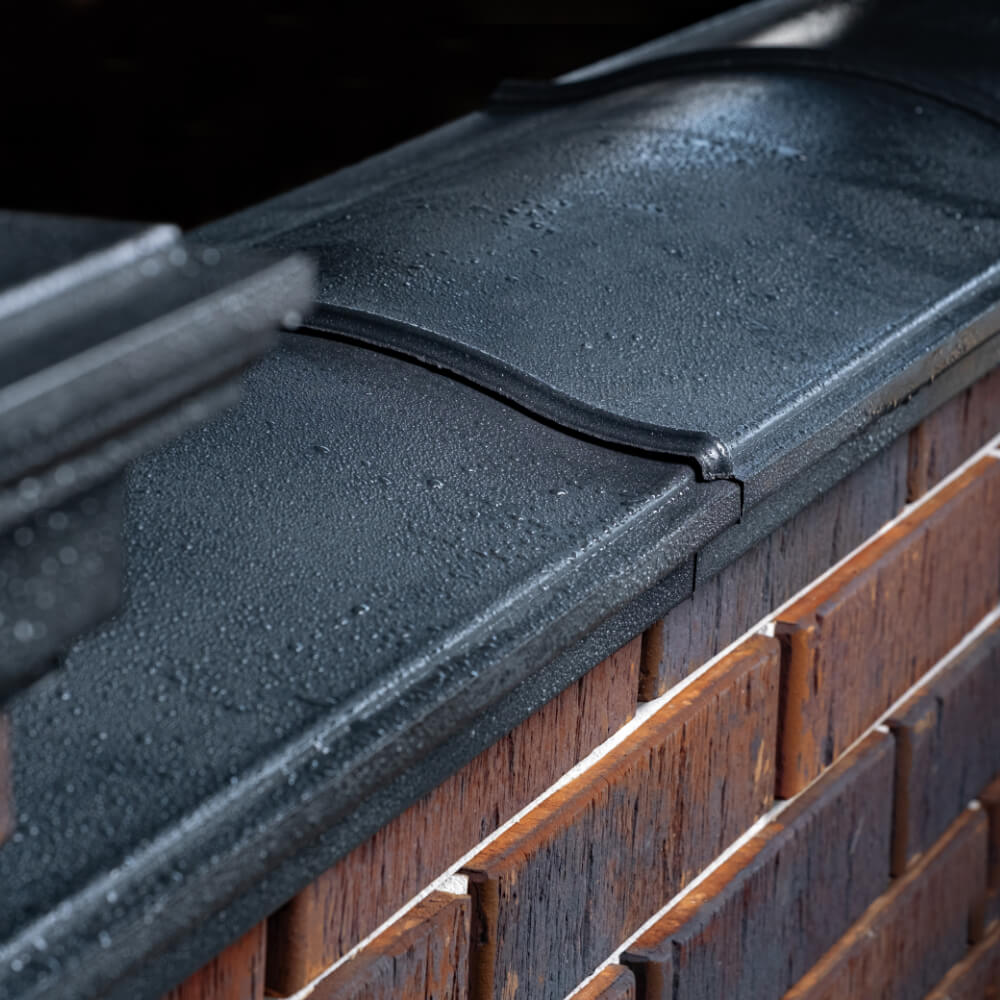 Парапет Zking Монблан Черный посадка на 0.5 кирпича (130мм) в Ялте фото