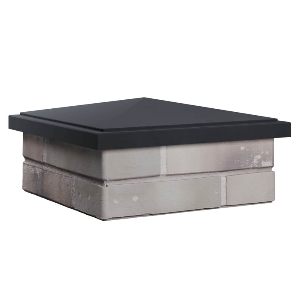 Колпак Zking БонаМоно Серый на столб 1.5х1.5 кирпича (385х385, 400х400мм) в Ялте фото