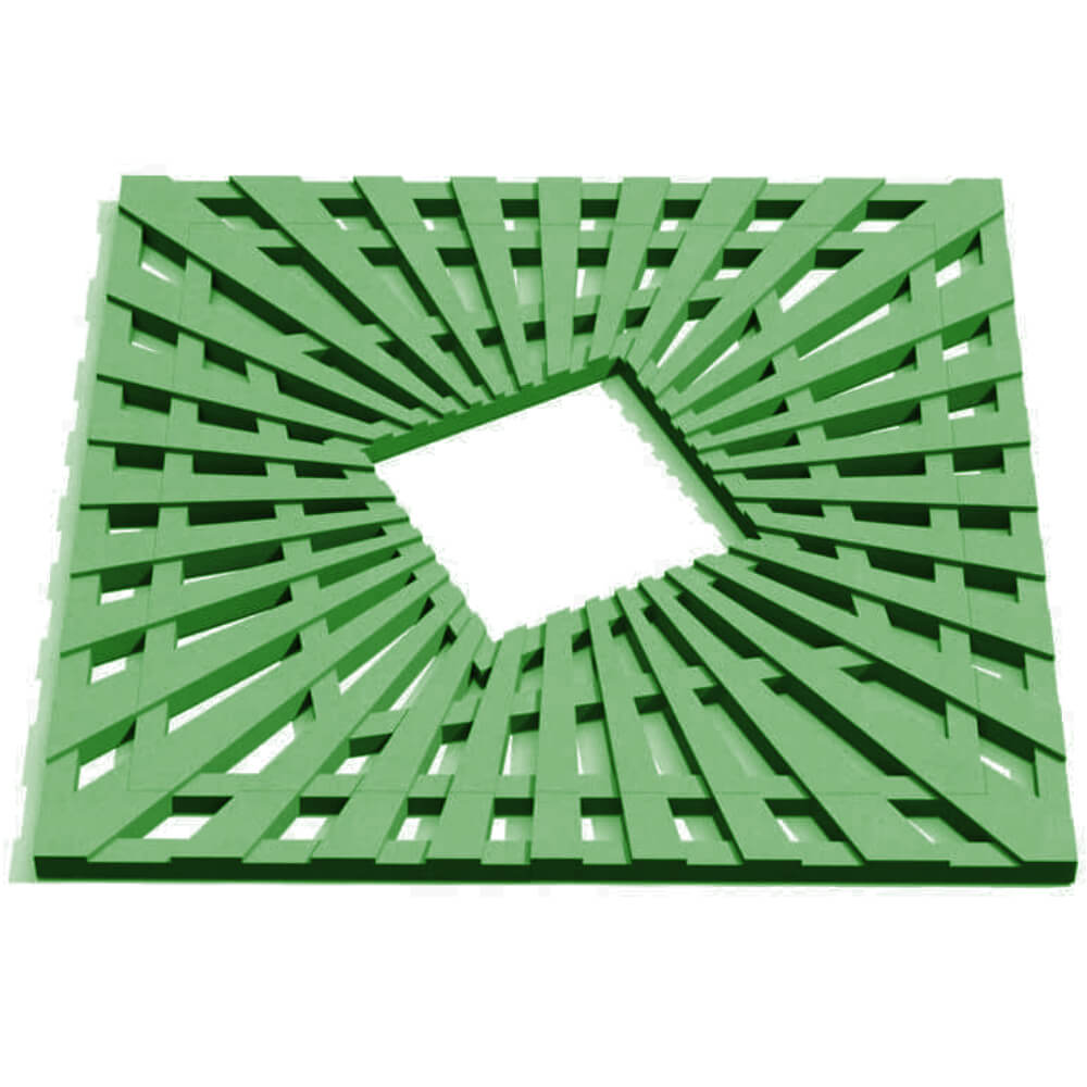 Приствольная решетка для дерева ZKING ATMOSPHERE 1.2х1.2м Зеленая Ялта фото