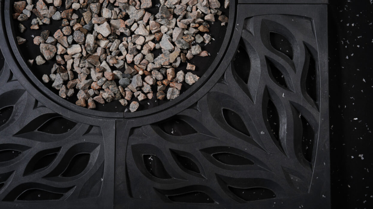 Приствольная решетка для дерева ZKING CRUST 1.2х1.2м Черная в Ялте фото