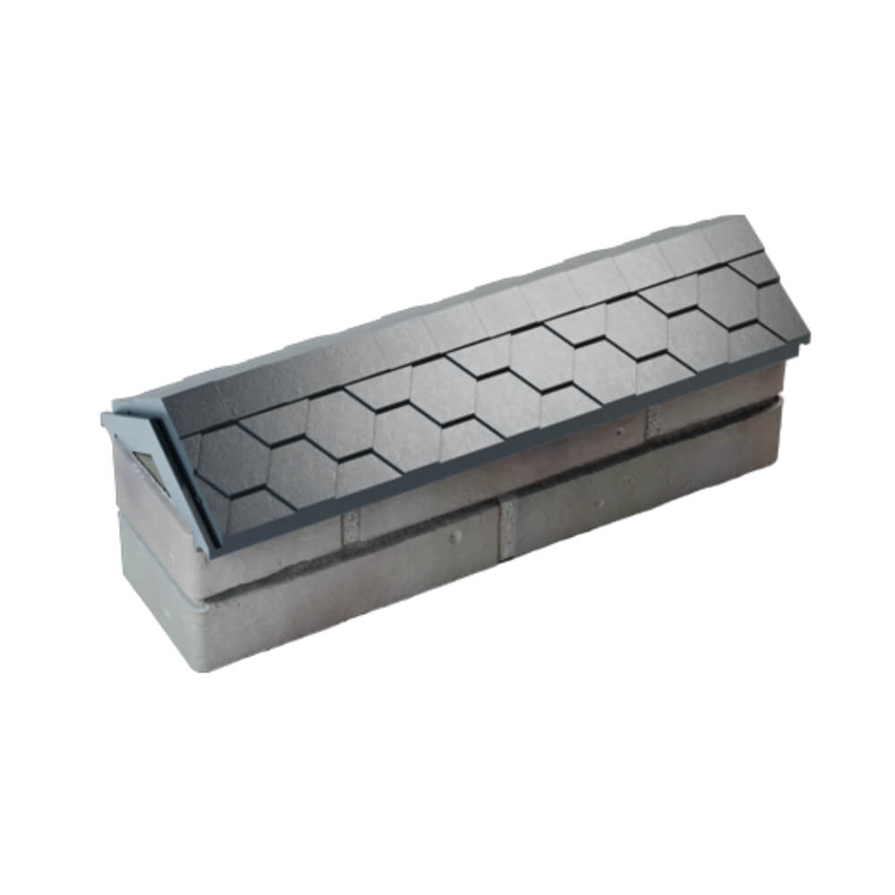 Парапет Zking Эверест Серый с посадкой на 0.5 кирпича (130мм) в Ялте фото